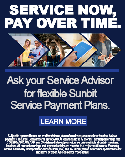 Service Now. Pay Over Time. 